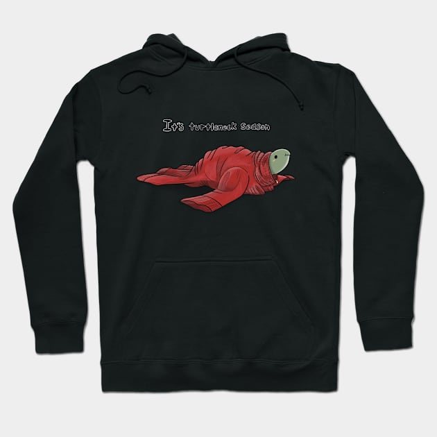 Turtleneck Season Hoodie by Em